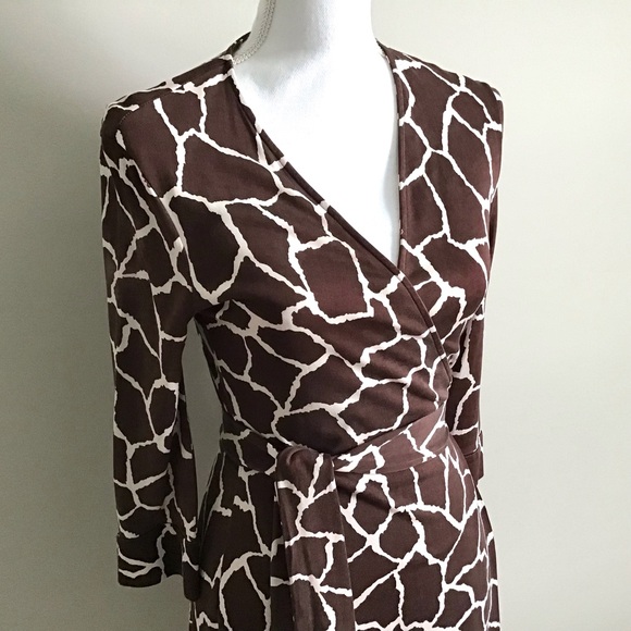 RARE Early 2000s Vintage Silk Wrap Dress ASO Lorelai Gilmore in Gilmore Girls - Picture 11 of 14